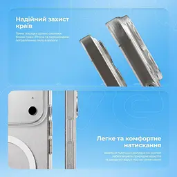 Чохол Proove Crystal Case with Magnetic Ring iPhone 16e/17e - мініатюра 6
