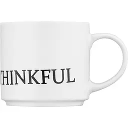 Чашка Ardesto Thinkful 420 мл біла (AR3043W) - мініатюра 2