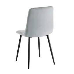 Стілець TED New Light Grey Velvet - мініатюра 2