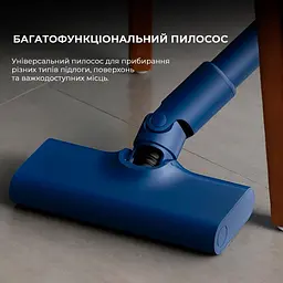 Ручний пилосос Xiaomi Deerma Vacuum Cleaner Blue (DX1000W) - мініатюра 3