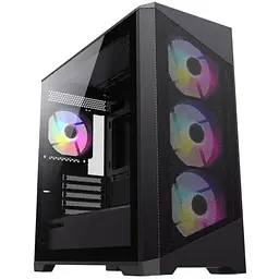 Корпус GameMax Destroyer MB, чорний, без БЖ, Mid Tower, для MicroATX / Mini-ITX, 1xUSB 3.0 / 2xUSB 2.0, макс. CPU - 165 мм / VGA -