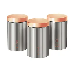 Набір контейнерів Moonlight Collection Berlinger Haus 3х(11х17.8 см) kuh0008088