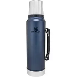 Термос Stanley Classic Bottle 1L Темно-синій (1081-10-08266-017)