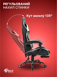Геймерське крісло 4Points TEMPO з металевою основою - мініатюра 7