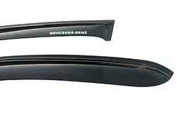 Дефлектори вікон ветровики Mercedes E-klasse (W210) 1995-2003 Седан Скотч 3M Voron Glass - мініатюра 4