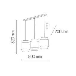 Підвісний світильник TK Lighting 6304 Boho - мініатюра 3