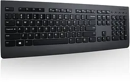 Клавіатура мембранна Professional 108key, WL, EN/UKR/RU, чорний Lenovo teh0013866 - мініатюра 3