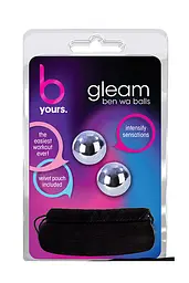 Вагінальні кульки B Yours Gleam Stainless Steel, Silver - мініатюра 2