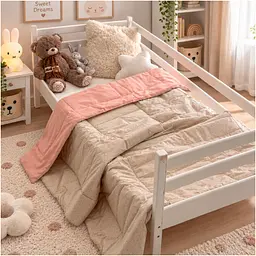 Плед дитячий MirSon Poplin Waffle Giraffe 110х140 см (2200013892472) - мініатюра 7