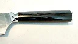 Ніж сантоку 18 см Damascus DK-HJ 6003 AUS-10 Дамаська сталь 67 шарів - мініатюра 9