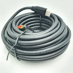 Кабель 4K HDMI to HDMI з підтримкою Ethernet UltraHD 4K шнур 10м чорний - мініатюра 5
