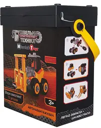 Конструктор Microlab Toys Будівельна техніка - автонавантажувач (MT8911) - мініатюра 3