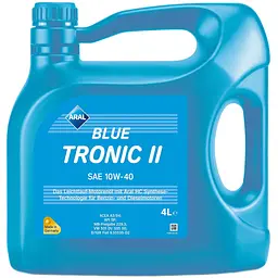 Моторна олива Aral BlueTronic II 10W-40, 4л (74468) - мініатюра 1