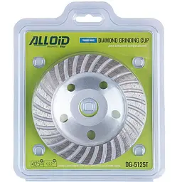 Диск алмазний Alloid Building Tools Turbo Wave шліфувальний 125 мм (DG-5125T) - мініатюра 4