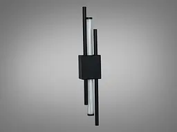 Настінне LED бра Diasha 7066BK, чорне 5 Вт - мініатюра 3