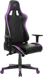 Геймерське крісло GT Racer чорне з фіолетовим (X-2528 Black/Purple) - мініатюра 5