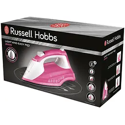 Праска Russell Hobbs 26461-56 Light & Easy Pro Iron біло-рожева - мініатюра 9