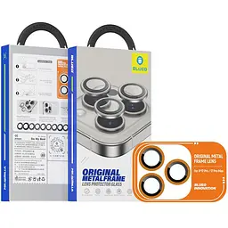 Захисне скло Metal на камеру для Apple iPhone 17 Pro Blueo teh0030869 - мініатюра 3