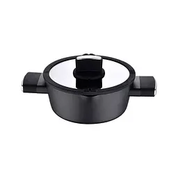 Каструля Bergner Ion Plus з кришкою 3.5 л (BG-35911-BK)