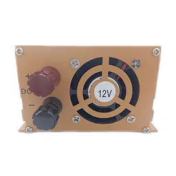 Інвертор напруги Inverter Expert Tigee Power Inverter 014 чиста синусоїда Yellow 1 розетка з 12V на 220V 1600W (11041) - мініатюра 3