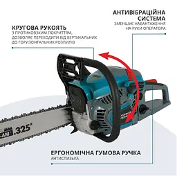 Бензинова пила Konner&Sohnen KS CS31G-20-1 - мініатюра 11