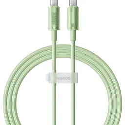 Кабель Baseus Habitat Series Fast Charging Cable Type-C to Type-C 100W 1m P10360202631-00 Green