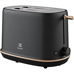 Тостер 980Вт, метал, чорний Electrolux kuh0014921