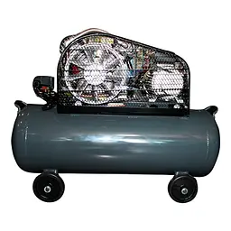 Компресор виского тиску ремінний GTM KCJ2070-100L (100 л, 320 л/хв, 2.2 кВт, 220-240 В) - мініатюра 2