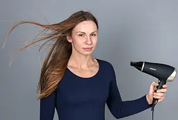 Фен Gemini HD-522, 1800-2200Вт, 2 швидкості, 3 темпер. режими, функція Cool Shot, чорний ARDESTO teh0017508 - мініатюра 2