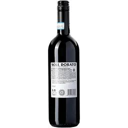 Вино Sole Dorato Montepulciano d'Abruzzo DOC червоне сухе 0.75 л - мініатюра 4