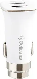 Автомобільний зарядний пристрій Gelius Apollo Pro GP-CC01 White з кабелем Type C - мініатюра 2