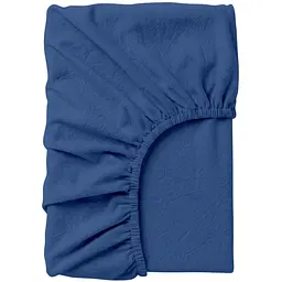 Простирадло варена бавовна на резинці для коляски та люльки Cosas Denim 40х80х5 см (81WashedCottonDenim_FittedStroller_40х80)