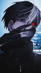 Дерев'яний фігурний пазл KANEKI tokyo ghoul, А4, Картонна коробка 100 елементів