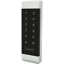 Накладна кодова клавіатура Voltronic з вбудованим зчитувачем Proximity карт A3-ID (140 х 45 х 18)