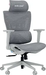 Уцінка. Крісло ігрове Anda Seat X-Air Size XL Mesh Gray Twilight (AD-WY-01-GGSP) - мініатюра 2