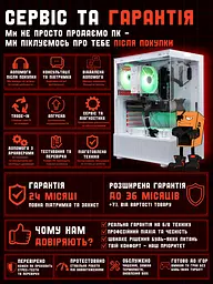 Ігровий ПК Relax (RX 6700 XT 12GB / Ryzen 5 5600 / 16GB DDR4 / SSD 512GB) - мініатюра 8