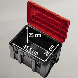 Ящик модульний для інструменту E-Case M, 33х44.4х29.5см, пластик Einhell hoz0012876 - мініатюра 5