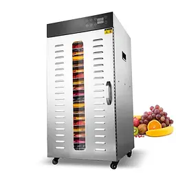 Дегідратор сушарка комерційний Food Dehydrator LT-102 для овочів фруктів м'яса грибів 20 лотків 2000Вт - мініатюра 4