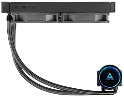 Водяне охолодження Chieftec Iceberg 240 DARK ARGB Black (CLC-240-BLK) - мініатюра 2