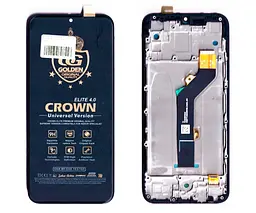 Дисплей Tecno Spark 6 Go (KE5/KE5J)/Spark Go 2020 (KE5S) чорний + рамка