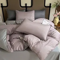 Постельное белье двуспальное из сатина Colorful Home Print 5 21825 180х220 см