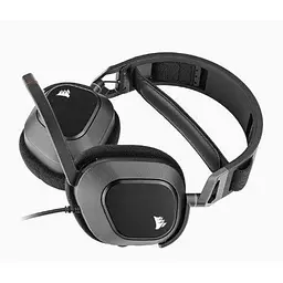 Навушники з мікрофоном Corsair HS80 RGB USB Carbon (CA-9011237) - мініатюра 4