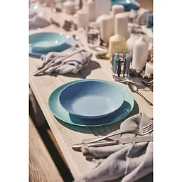 Сервіз столовий Luminarc Diwali Light Turquoise 19 предметів (6443106) - мініатюра 7