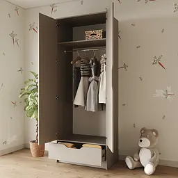 Шафа розпашна MebelStar 2Д1Ш Лілу 80x50x210 см Кашемір (MBS-1316) - мініатюра 3