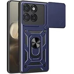 Чохол Ummi Camshield Serge Ring для Motorola Edge 60 Pro Синій / Navy
