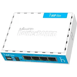 Бездротовий маршрутизатор (роутер) Mikrotik hAP lite classic (RB941-2nD) - мініатюра 2