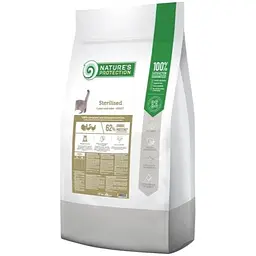 Сухий корм для стерилізованих котів та кішок Nature's Protection Sterilised 18 кг