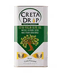 Справжня оливкова олія Extra Virgin CRETA DROP перший холодний віджим, 3 л