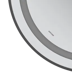 Дзеркало Mixxus Premium Ellipse MV05-80x70-Reverse Black MP6646, Чорний - мініатюра 7