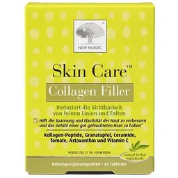 Вітаміни для шкіри New Nordic Skin Care Collagen Filler 60 таблеток